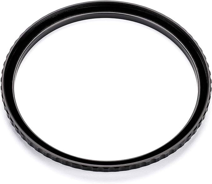 NiSi - Brass Pro 49mm to 62mm Step-Up Ring - Threaded Stepping Adapter Ring, 49mm Male Lens Attachment 62mm Female Filter and Accessory Thread - Matte Black Finish to Prevent Reflections, Brass Alloy