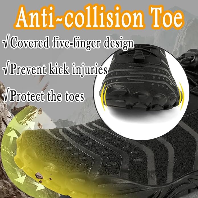 Barefoot Shoes Men Women Minimalist Shoes Zero Drop Workout Cross-Trainer Hiking Water Wide Toe Box Grounded Footwear Weightlifting Walking