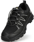 UOVO Boys Girls Hiking Shoes Kids Waterproof Running Trail Fashion Sneakers Breathable Lightweight Non-Slip Outdoor Walking Sports Shoe(Little/Big Kids)