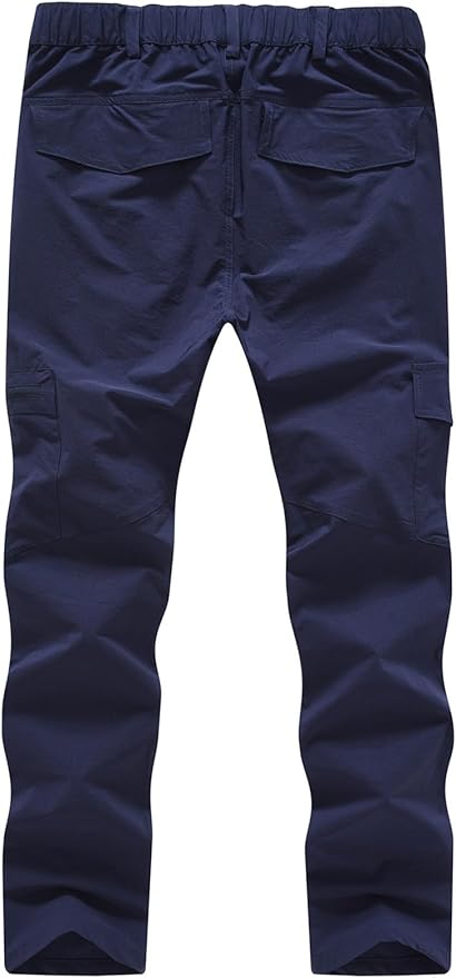 YSENTO Women's Hiking Pants Lightweight Stretch Quick Drying UPF 50 Camping Travel Work Cargo Pants 6 Pockets