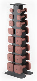 SafeGrip Dumbbells, Anti-Slip, Anti-Roll, Thick Handles, Free Weights, Square Dumbbells for Secure Workouts at Home, Weightlifting, and Personal Training