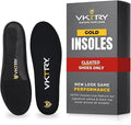 VKTRY Gold for Cleated Shoes - Carbon Fiber Performance Insoles - Customized Inserts for Soccer & Track | Run Fast, Jump High, Land Soft, Support Recovery, US: Men 11-11.5, Women 13-13.5, 171-220lbs