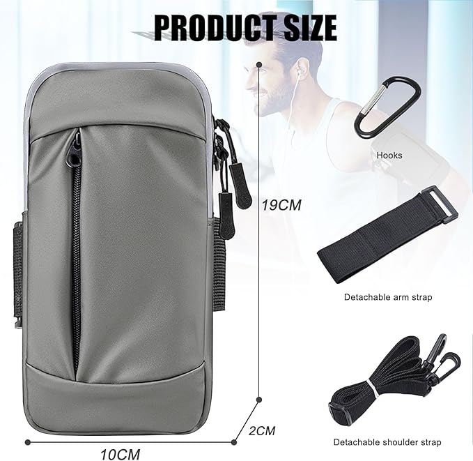 Phone Holder Arm Bands for Running Armband Small Crossbody Bags for Women Kids,iPhone 15 14 13 12 11 Pro Max Xs Xr X 6 7 8 Plus SE Mini Galaxy Ultra Edge S24 S23 Note