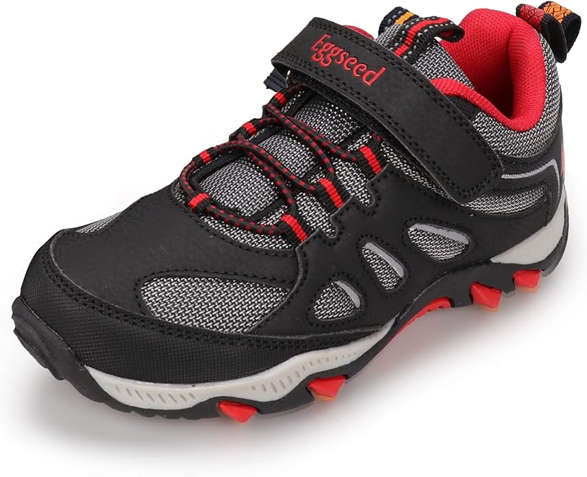 Boys Hiking Shoes Kids Sneakers Outdoor Waterproof Athletic Running Slip Resistant Comfortable (Little/Big Kids)