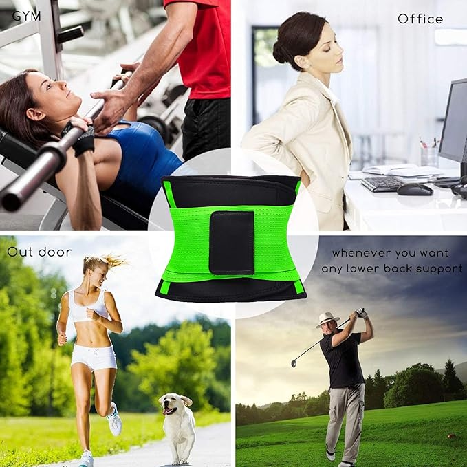 VENUZOR Waist Trainer Belt for Women - Waist Cincher Trimmer - Slimming Body Shaper Belt - Sport Girdle Belt (UP Graded)