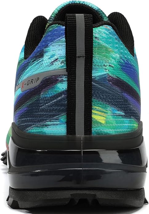 Kricely Men's Trail Running Shoes Fashion Walking Hiking Sneakers for Men Tennis Cross Training Shoe Outdoor Snearker Mens Casual Workout Footwear