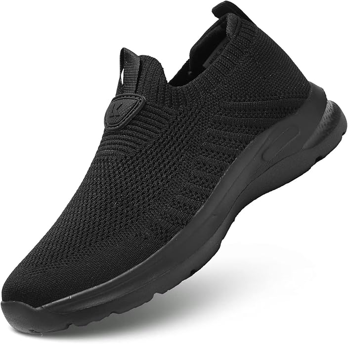 Mens Walking Shoes Lightweight Breathe Mesh Running Shoes Slip On Fashion Tennis Sneakers Comfort Gym Workout Zapatos de Hombre