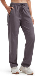 Libin Women's Hiking Pants Lightweight Quick Dry Cargo Pants Casual Safari Work Travel Clothes Petite/Regular/Tall