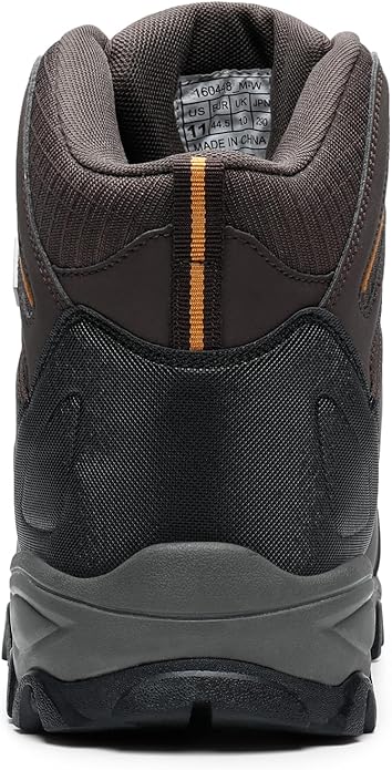 NORTIV 8 Men's Ankle High Waterproof Hiking Boots Outdoor Lightweight Shoes Trekking Trails Armadillo