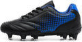 LIZRHA Soccer Shoes for Boys Girls Soccer Cleats Boys Girls Kids Athletic Outdoor Football Shoes Youth Football Cleats Outdoor & Indoor Soccer Shoes Lightweight, Running & Training for Students