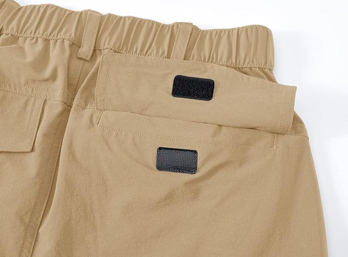 YSENTO Women's Hiking Pants Lightweight Stretch Quick Drying UPF 50 Camping Travel Work Cargo Pants 6 Pockets
