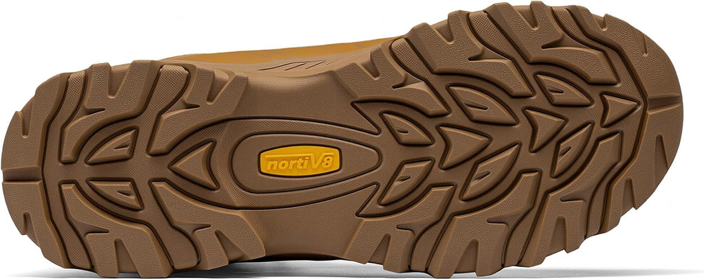 NORTIV 8 Men's Ankle High Waterproof Hiking Boots Outdoor Lightweight Shoes Trekking Trails Armadillo
