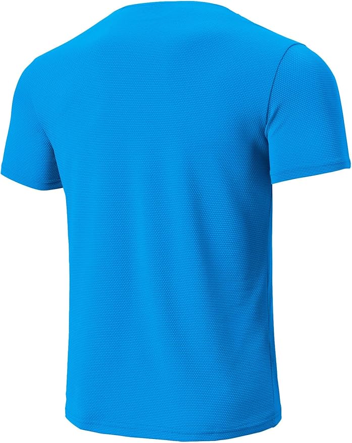 Moisture Wicking Quick Dry Soft Pickleball Workout Hiking Camping Running Shirts for Men Outdoor Sports
