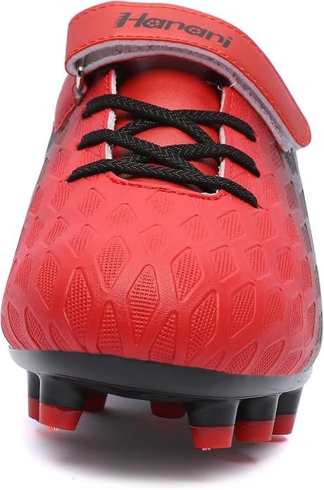 Hanani Boys Soccer Cleats Kids Girls FG/AG Soccer Athletics Sport Shoes Training Shoes Running Shoes Teenager Indoor Outdoor Football Shoes Sneakers for Unisex