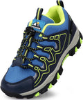 Kids Boys Running Shoes Waterproof Non-Slip Breathable Low-Top Outdoor Hiking Walking Sneakers (Little/Big Kids)