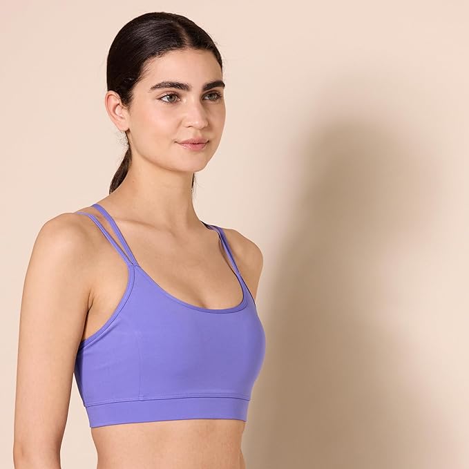 Amazon Essentials Women's Active Sculpt Light Support Strappy Back Sports Bra