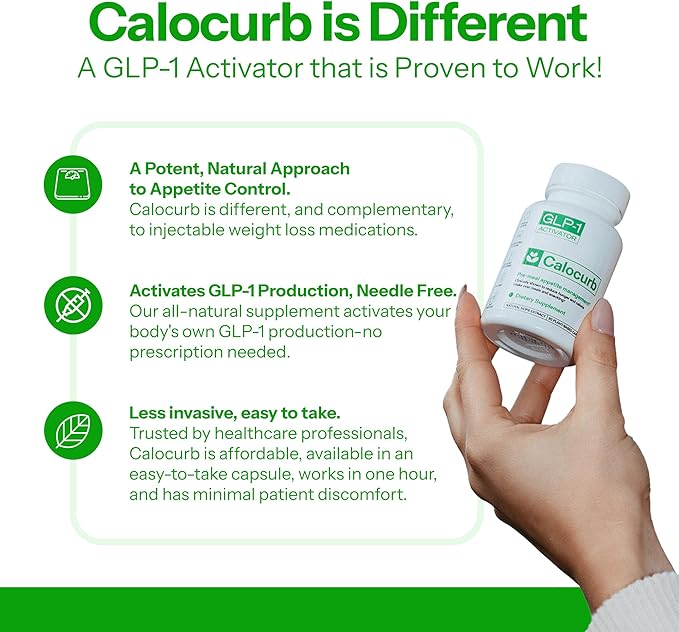 Calorie Control Supplement 6X Natural GLP-1 Activator, Official & Patented Amarasate Formula, Plant Based Dietary GLP1 Supplement, Manages Appetite, Hunger & Cravings, 1 Month Average Supply, 90 Count