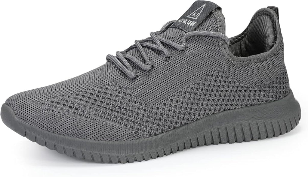 VAMJAM Men's Running Shoes Ultra Lightweight Breathable Walking Shoes Non Slip Athletic Fashion Sneakers Mesh Workout Casual Sports Shoes