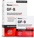 Novex Biotech GF-9 Rapid Dissolve Powder - Anti-Aging Supplements for Men, HGH Booster, Support Energy, Endurance, Sleep, Fruit Punch