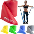Resistance Bands Professional 8,16, 25, 50 Yards Bulk Rolls. Latex-Free Elastic Physical Therapy Band. No Scent, No Powder - Perfect for Home Exercise, Yoga, Pilates, Gym, Rehab, Workout