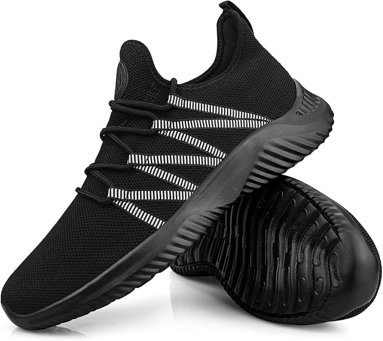 Feethit Mens Slip On Running Shoes Breathable Lightweight Comfortable Fashion Non Slip Sneakers for Men