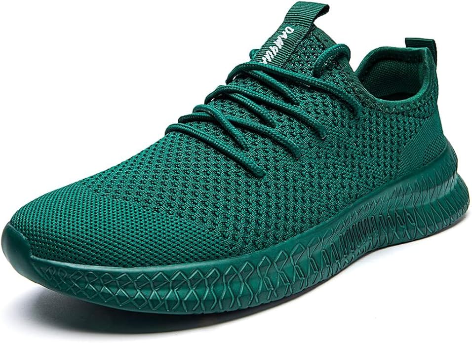 FUJEAK Men Running Shoes Men Casual Breathable Walking Shoes Sport Athletic Sneakers Gym Tennis Slip On Comfortable Lightweight Shoes