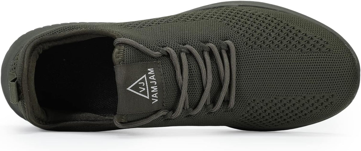 VAMJAM Men's Running Shoes Ultra Lightweight Breathable Walking Shoes Non Slip Athletic Fashion Sneakers Mesh Workout Casual Sports Shoes