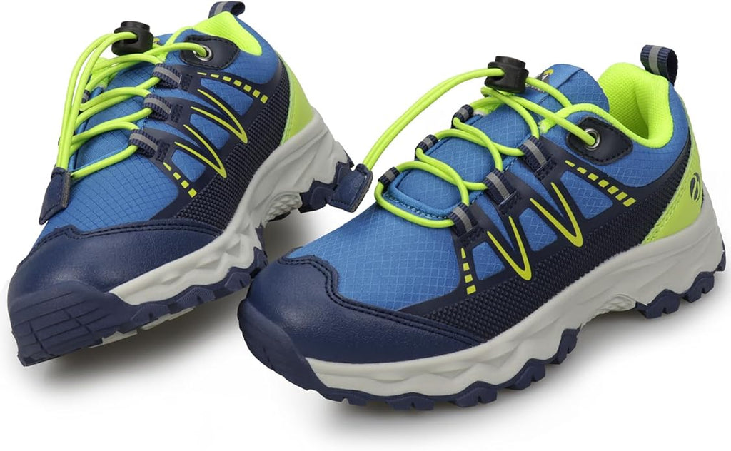 UOVO Boys Girls Hiking Shoes Kids Waterproof Running Trail Fashion Sneakers Breathable Lightweight Non-Slip Outdoor Walking Sports Shoe(Little/Big Kids)