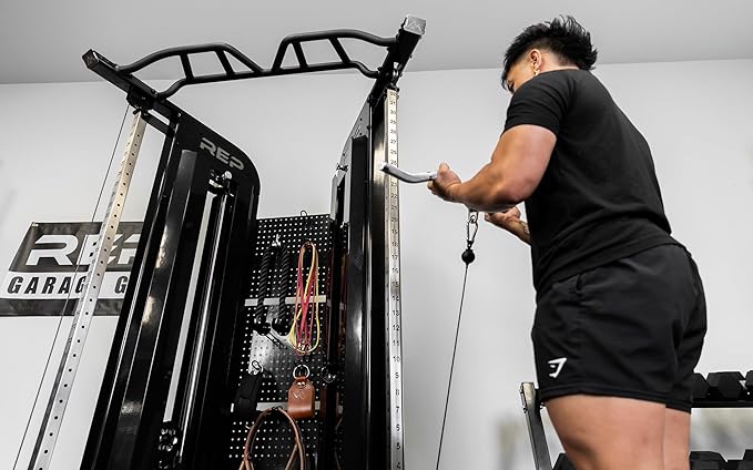 REP Fitness Arcadia™ Functional Trainer- All in one Functional Trainer and Cable Machine for Home and Garage Gym!- Optional Weight Stack Upgrades and Attachment Packages