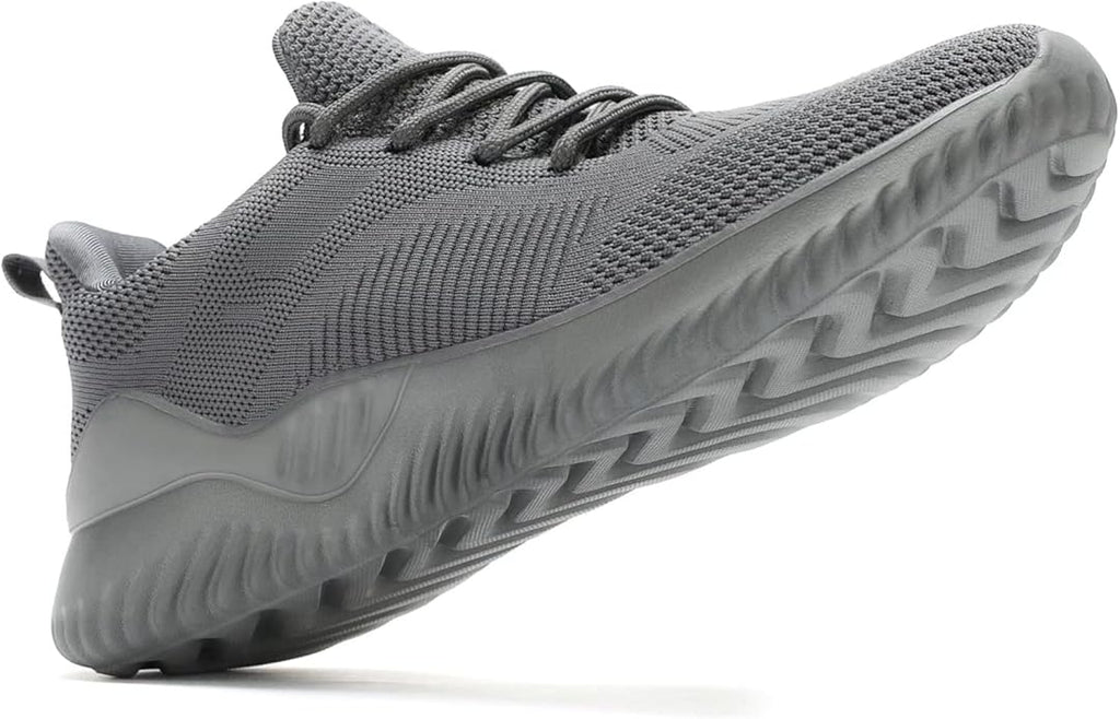 Men's Non Slip Running Shoes Ultra Light Breathable Casual Walking Shoes Fashion Sneakers Mesh Workout Sports Shoes