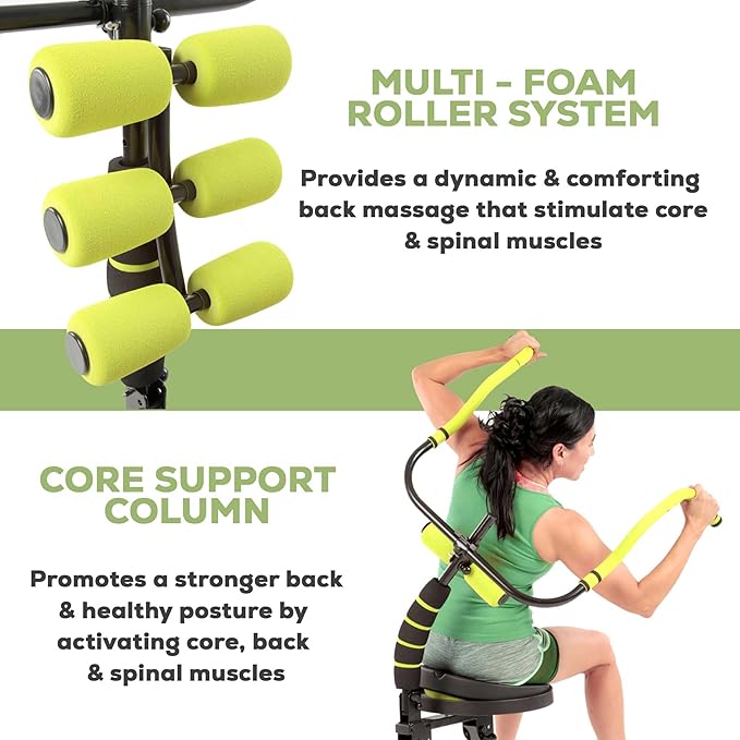 Ab Fitness Machine System Provides An Abdonimal And Muscle Activating Workout with Aerobics to Burn Calories and Workout