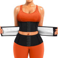 TrainingGirl Waist Trainer for Women Belly Working Out Trimmer Corset Sauna Sweat Belt Band Stomach Wrap Body Shaper Fajas