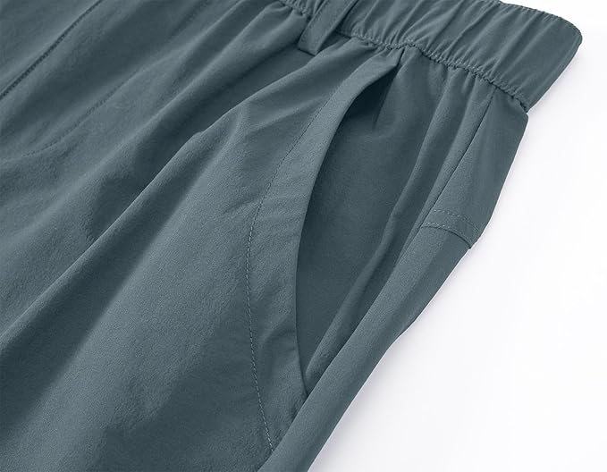 YSENTO Women's Hiking Pants Lightweight Stretch Quick Drying UPF 50 Camping Travel Work Cargo Pants 6 Pockets