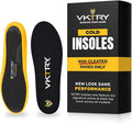 VKTRY Gold for Non-Cleated Shoes - Carbon Fiber Performance Insoles - Customized Athletic Inserts for Sports Basketball Volleyball Running & More | Shock Absorption US M4.5-5, W6.5-7, <120lbs