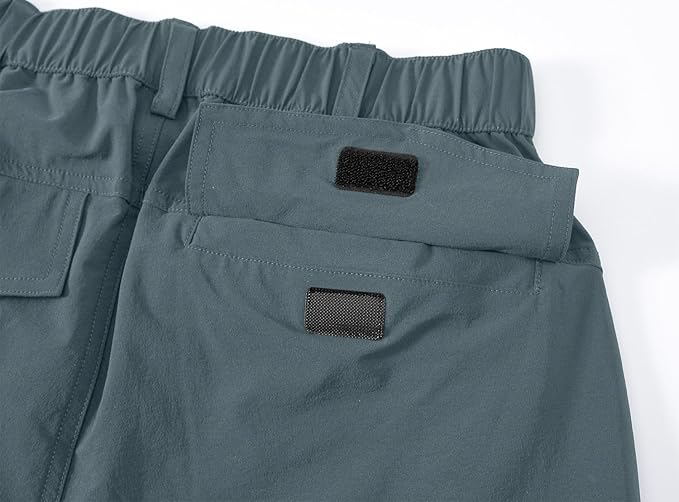 YSENTO Women's Hiking Pants Lightweight Stretch Quick Drying UPF 50 Camping Travel Work Cargo Pants 6 Pockets