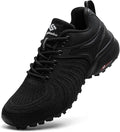 Men's Trail Running Shoes Lightweight Breathable Walking Hiking Sneakers Outdoor Athletic Tennis Cross Training Shoes