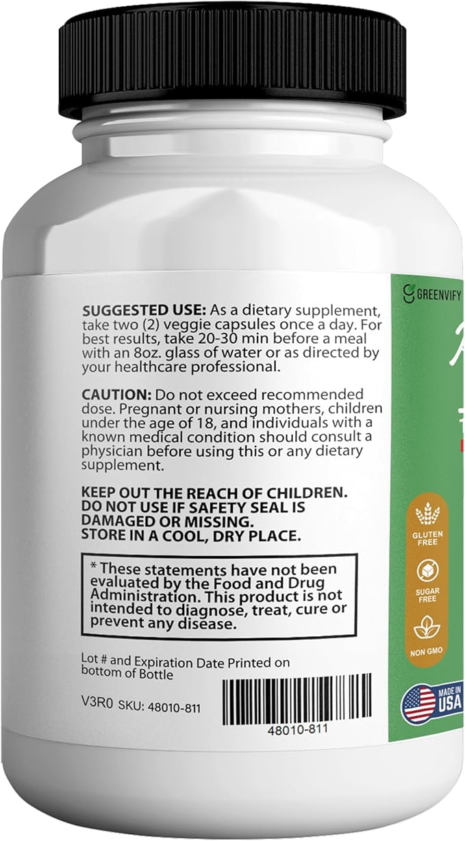 Modern Remedies Pure Moringa Max Leaf Powder Supplement, 800mg, 60 Capsules, Extra Strength for Mood, Sleep and Joint Support, Gluten Free (2)