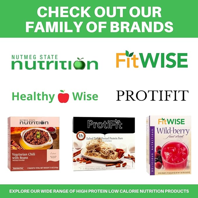 PROTIFIT - High Protein Wafer Bar, 15g Protein, Low Calorie, Low Carb, Low Fat, Trans Fat Free, Cholesterol Free, Ideal Protein Compatible, 5 Servings Per Box (Lemon)