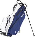 KVV Lightweight Golf Stand Bag with 7 Way Full-Length Dividers, 5 Zippered Pockets, Automatically Adjustable Dual Straps，Elegant Design