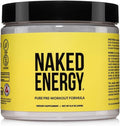 NAKED Energy - Pure Pre Workout Powder for Men and Women, Vegan, Unflavored, Healthy Pre Workout - No Added Sweeteners, Colors Or Flavors - 50 Servings