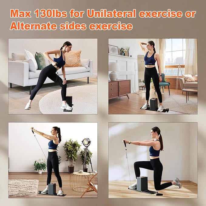 SR3 Smart Home Gym，Portable & Foldable Strength Training Cube Machine for Full Body Workouts，All-in-One Resistance Training Fitness Equipment for Home Use