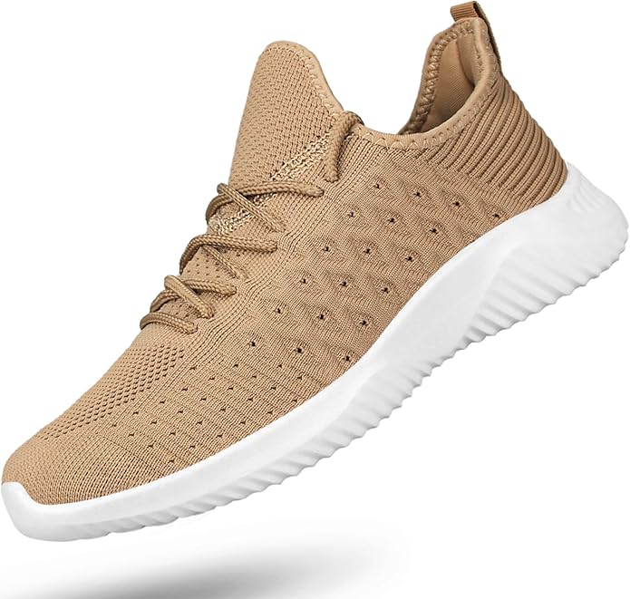 Feethit Mens Slip On Walking Shoes Lightweight Breathable Non Slip Running Shoes Comfortable Fashion Sneakers for Men