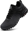 Men's Trail Running Shoes Lightweight Breathable Walking Hiking Sneakers Outdoor Athletic Tennis Cross Training Shoes