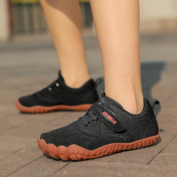 KUBUA Kids Barefoot Shoes Boys Girls Sneakers Naturally Splay Shoes Toddler Little Big Kid