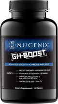 Nugenix GH-Boost - Advanced HGH Boosting Supplement for Men – Support Energy, Endurance, Sleep, with KSM-66, GABA, Arginine, Glutamine, Ashwagandha, 150ct