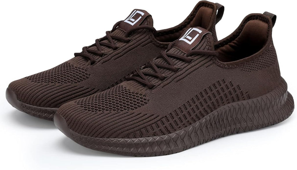 LCGJR Men's Running Shoes Ultra Lightweight Breathable Comfortable Walking Shoes Casual Fashion Sneakers Mesh Workout Shoes