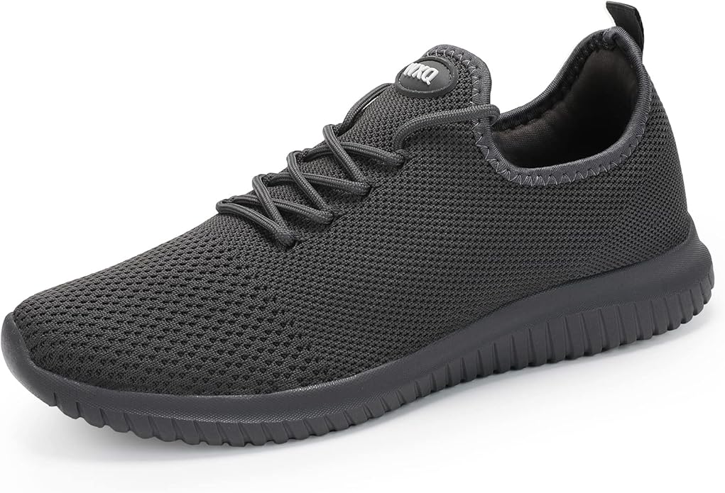 WXQ Men's Running Shoes Comfortable Lightweight Breathable Walking Shoes Mesh Workout Casual Sports Shoes