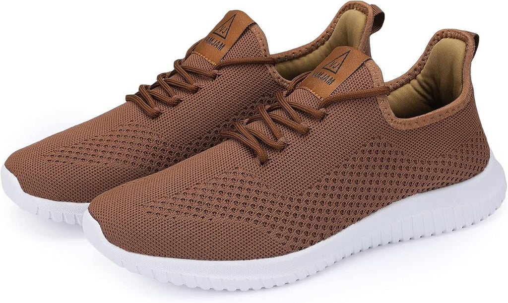 VAMJAM Men's Running Shoes Ultra Lightweight Breathable Walking Shoes Non Slip Athletic Fashion Sneakers Mesh Workout Casual Sports Shoes