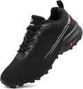 Men's Trail Running Shoes Lightweight Breathable Walking Hiking Sneakers Outdoor Athletic Tennis Cross Training Shoes