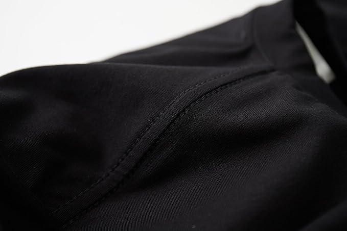 VEIISAR Premium V Neck T Shirts for Men - Modern Fitted Tees Vneck Undershirts